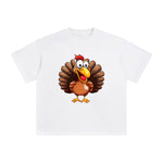 Funny Turkey Graphic Tee-INNBLAC Fashion Apparel