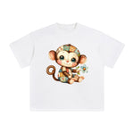 Monkey Graphic Tee-INNBLAC Fashion Apparel