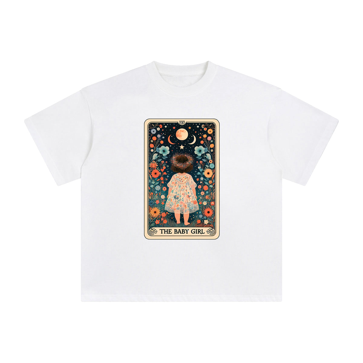 The Baby Girl Card Graphic Tee-INNBLAC Fashion Apparel