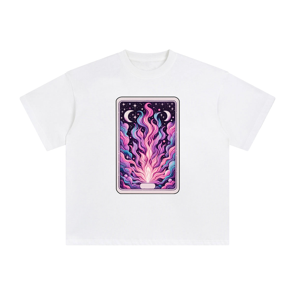 Fire Graphic Tee-INNBLAC Fashion Apparel