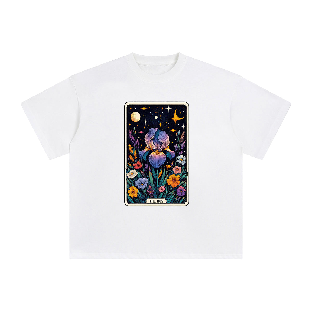 The lris Graphic Tee-INNBLAC Fashion Apparel