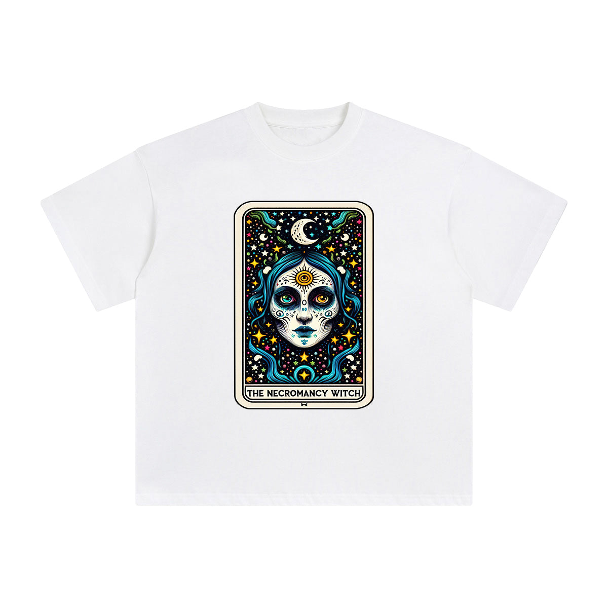 The Necromancy Witch Graphic Tee-INNBLAC Fashion Apparel