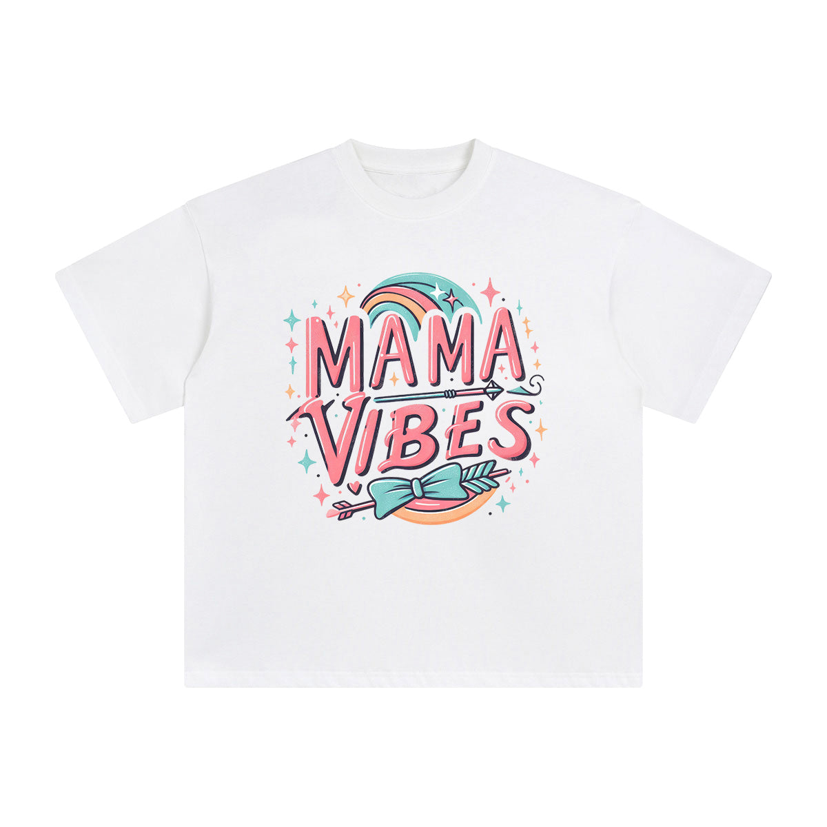 Mama Vibes Graphic Tee-INNBLAC Fashion Apparel