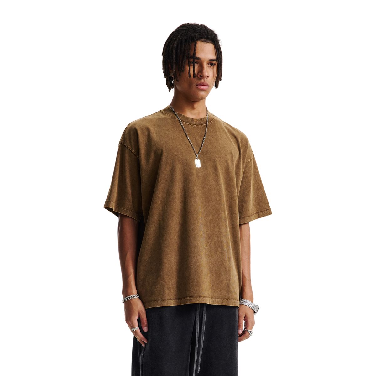 Batik Vintage Washed Cotton Tee 8.25oz