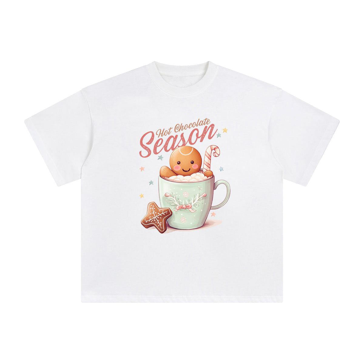 Hot Chocolate Season Graphic Tee-INNBLAC Fashion Apparel