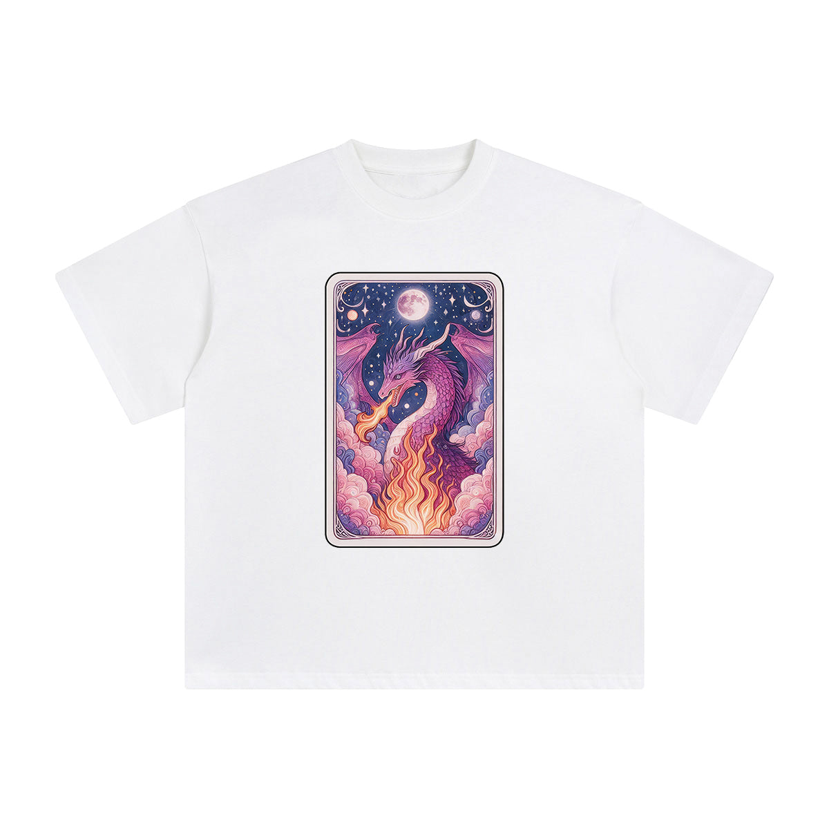 Dragon Graphic Tee-INNBLAC Fashion Apparel