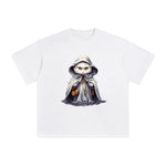 Ghost Cat Graphic Tee-INNBLAC Fashion Apparel