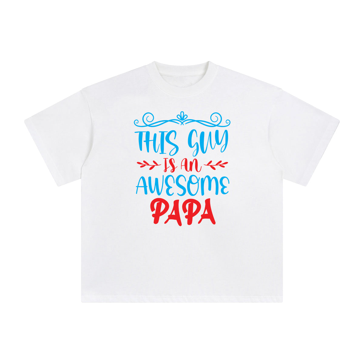 Papa Quote Graphic Tee-INNBLAC Fashion Apparel