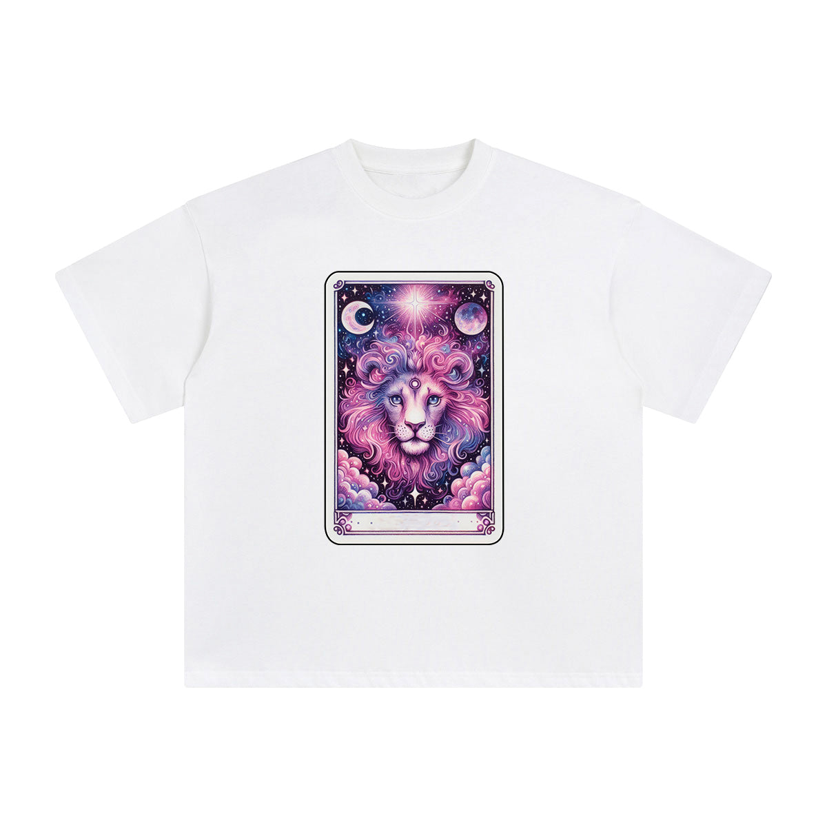 Lion Graphic Tee-INNBLAC Fashion Apparel