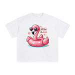 Flame Bird Inflatable Float Graphic Tee-INNBLAC Fashion Apparel