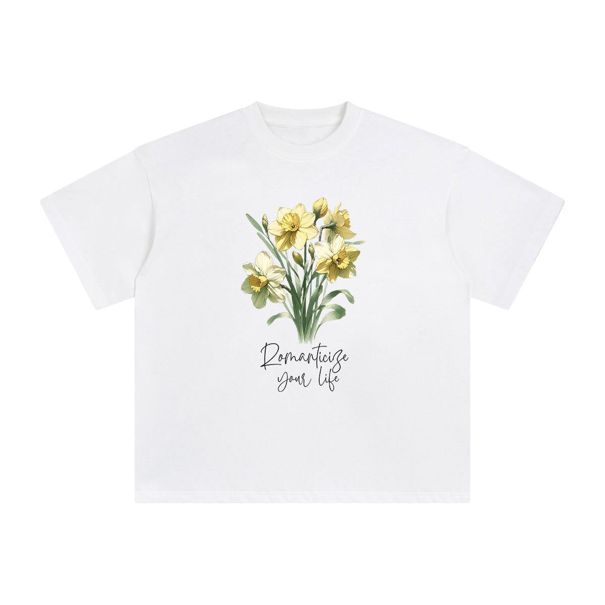 Daffodil Graphic Tee-INNBLAC Fashion Apparel