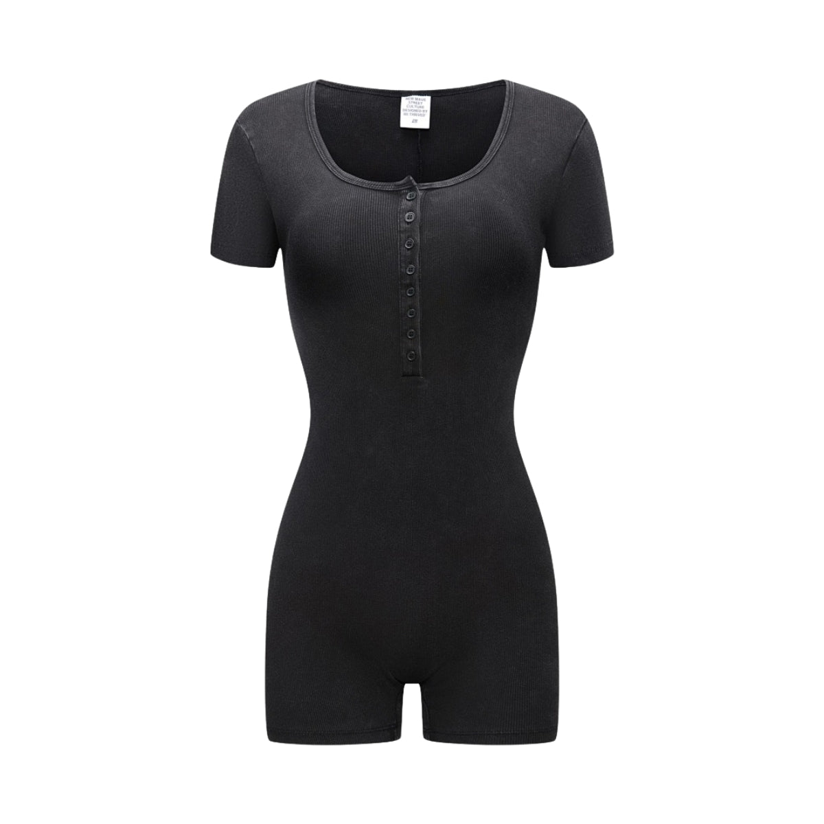 Vintage Washed Slim Fit Bodysuit Tee