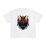 Gothic Owl Graphic Tee-INNBLAC Fashion Apparel