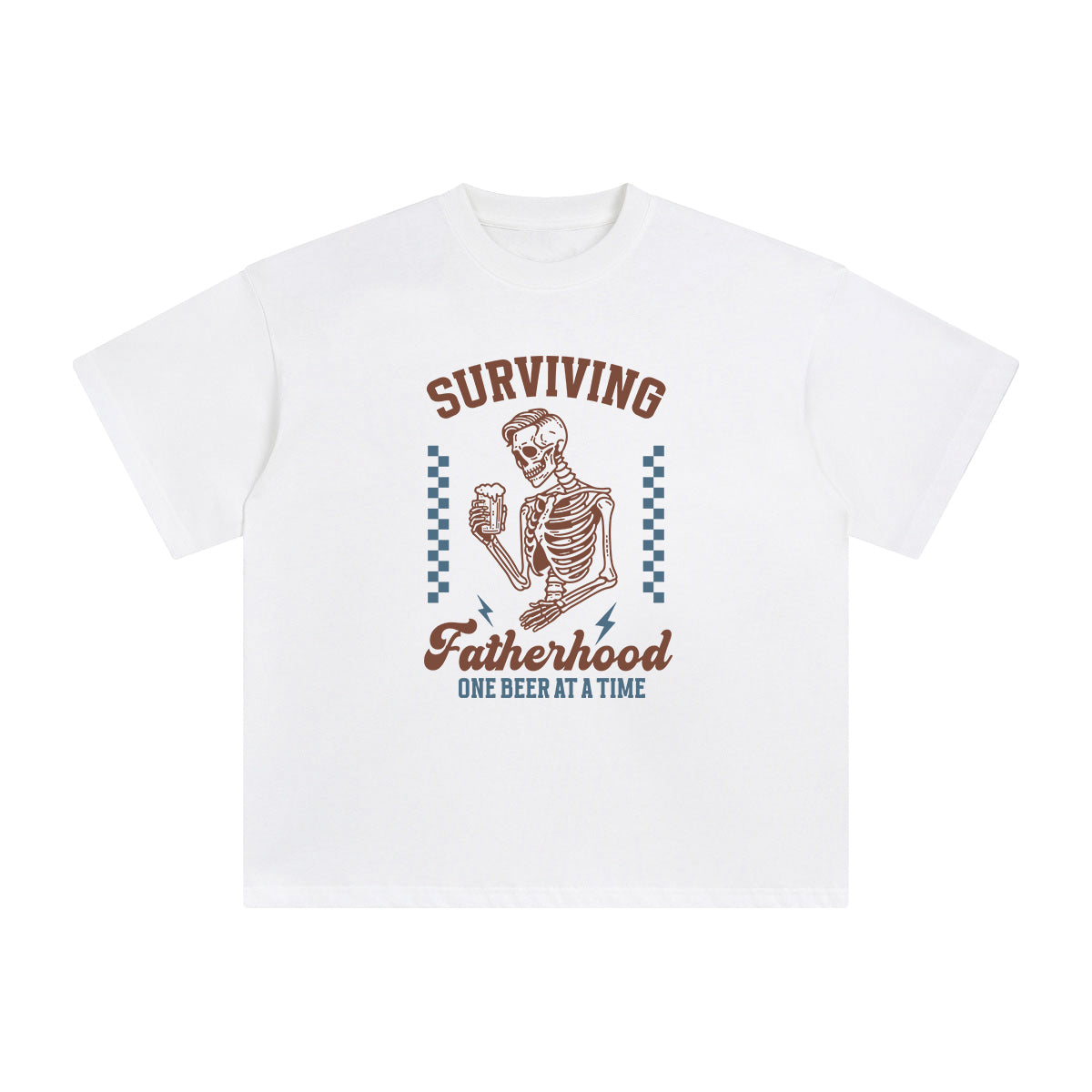 Surviving Fatherhood Graphic Tee-INNBLAC Fashion Apparel