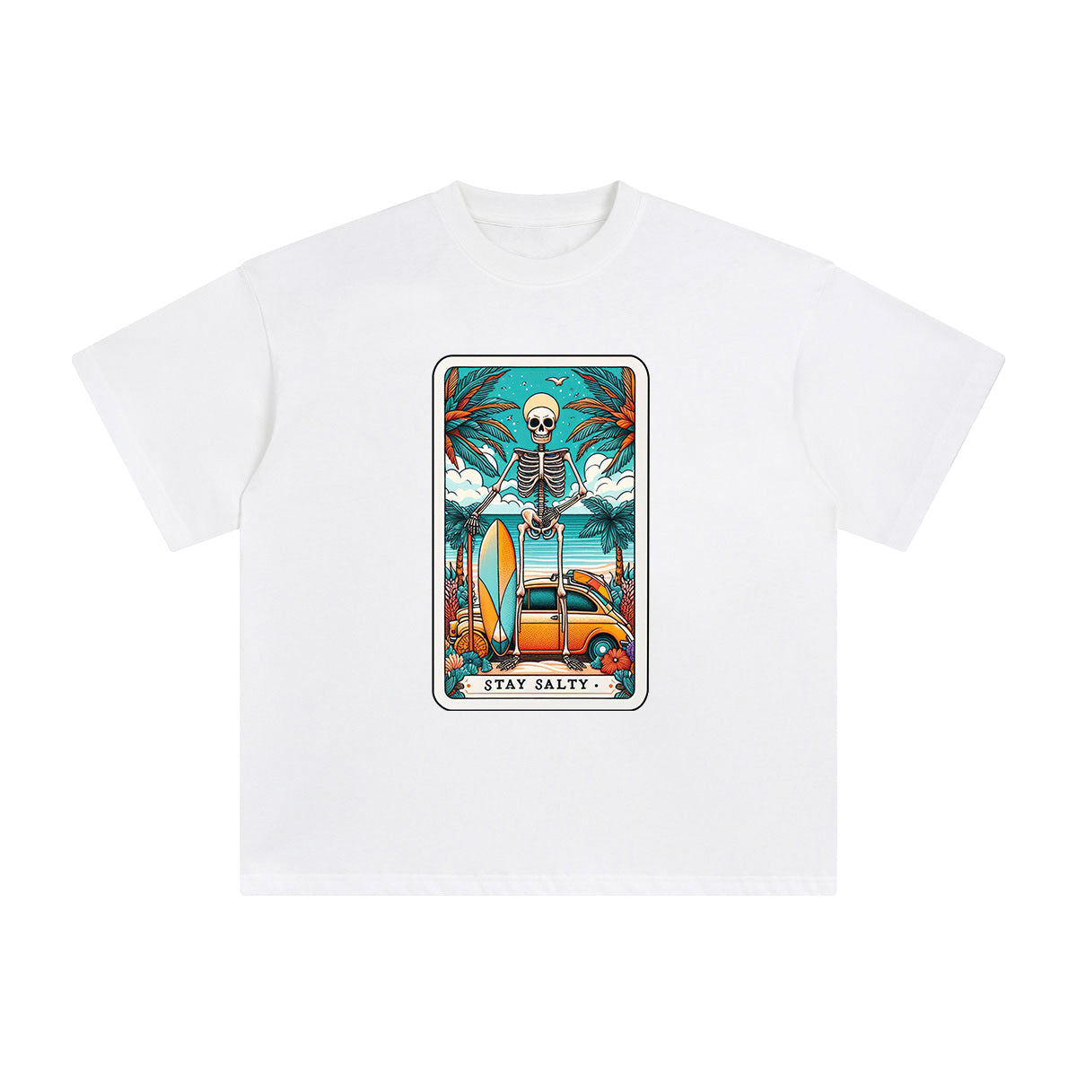 Stay Salty Graphic Tee-INNBLAC Fashion Apparel