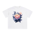 Flower Graphic Tee-INNBLAC Fashion Apparel