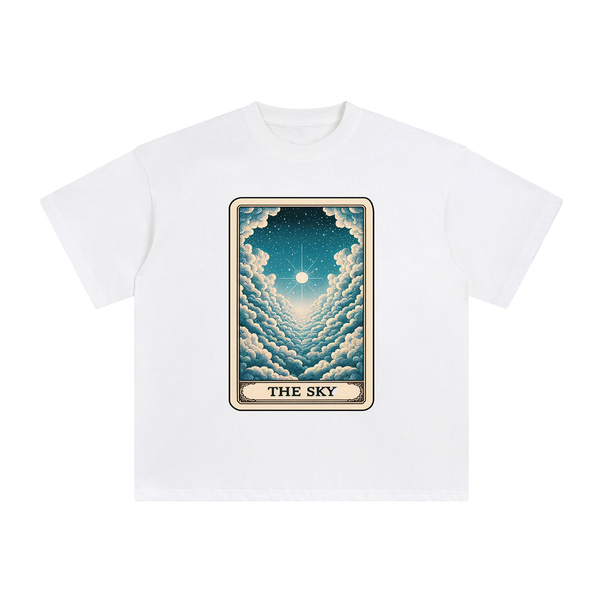 The Sky Graphic Tee-INNBLAC Fashion Apparel