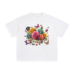 MAMA Flowers Graphic Tee-INNBLAC Fashion Apparel