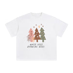 Boho Christmas Trees Graphic Tee-INNBLAC Fashion Apparel