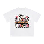 I Like Coffee And Maybe 3 People Graphic Tee-INNBLAC Fashion Apparel