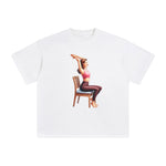 Yoga Mom Comic Graphic Tee-INNBLAC Fashion Apparel