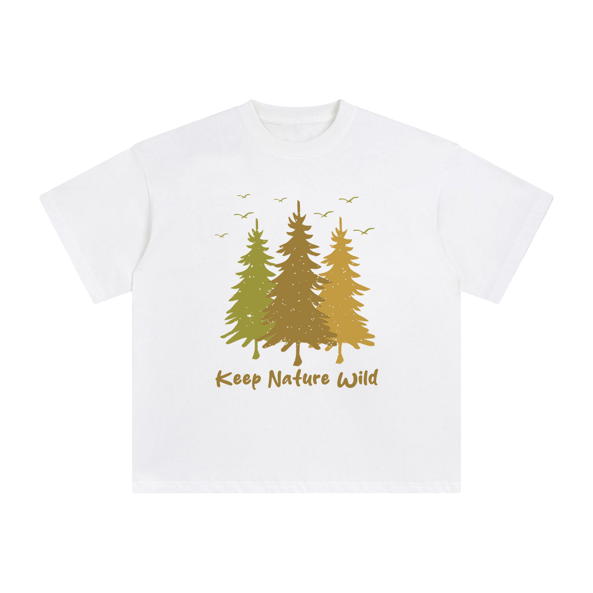 Keep Nature Wild Graphic Tee-INNBLAC Fashion Apparel