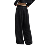 Heavy Wash Cotton Double Waistband Sweatpants
