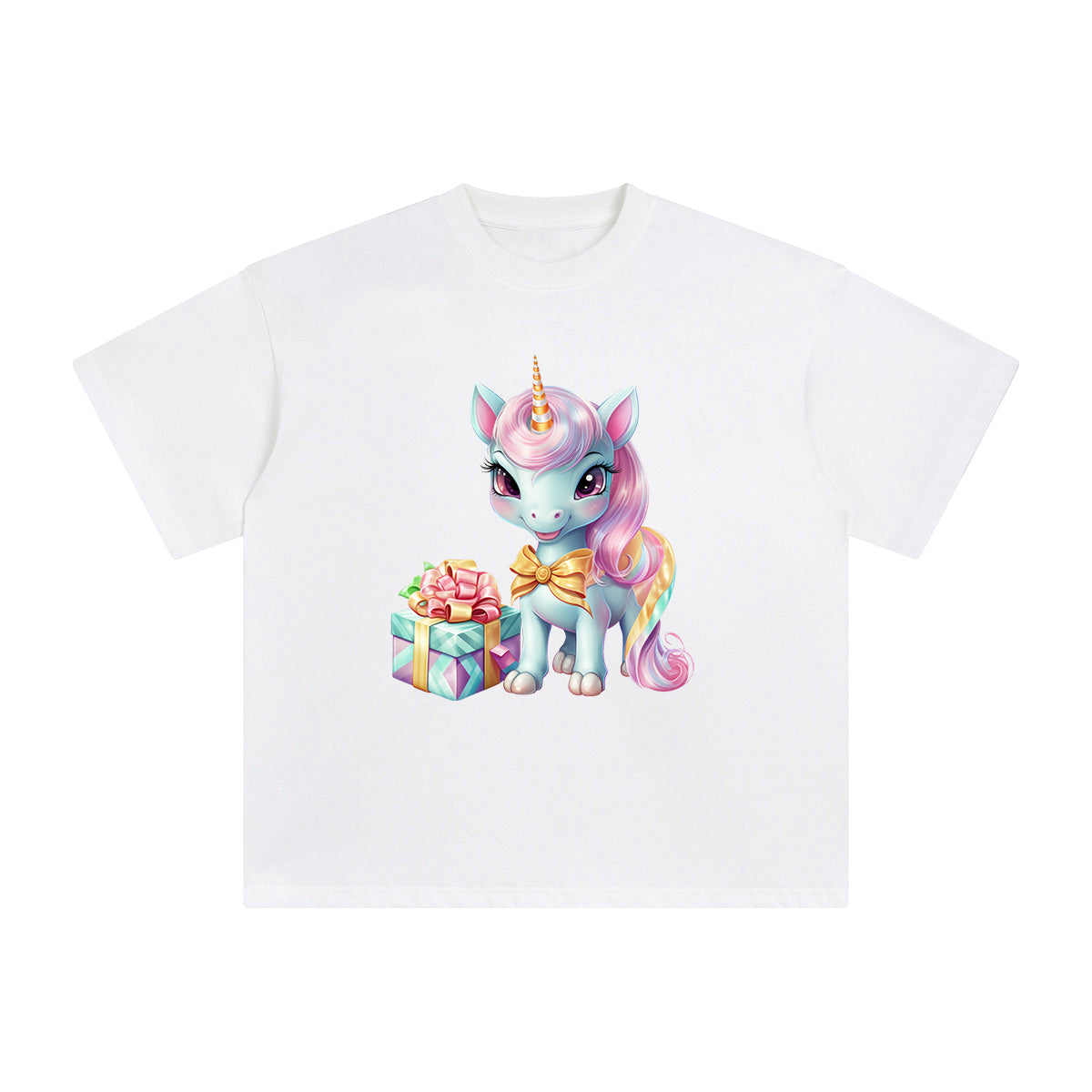 Birthday Unicorn Graphic Tee-INNBLAC Fashion Apparel