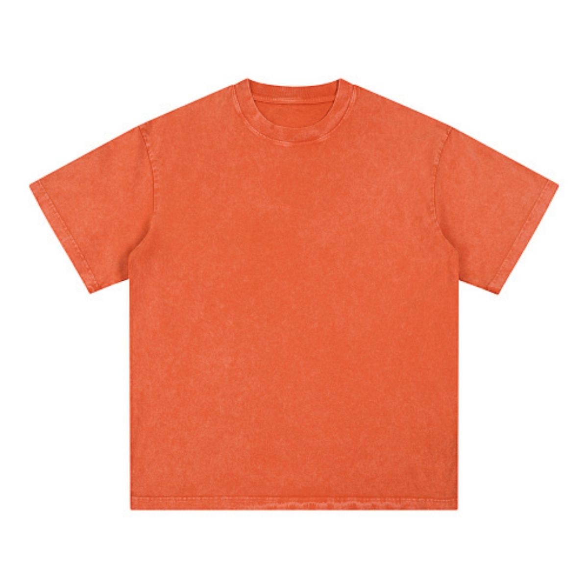 Washed Faded Baggy Cotton Tee 7.5oz