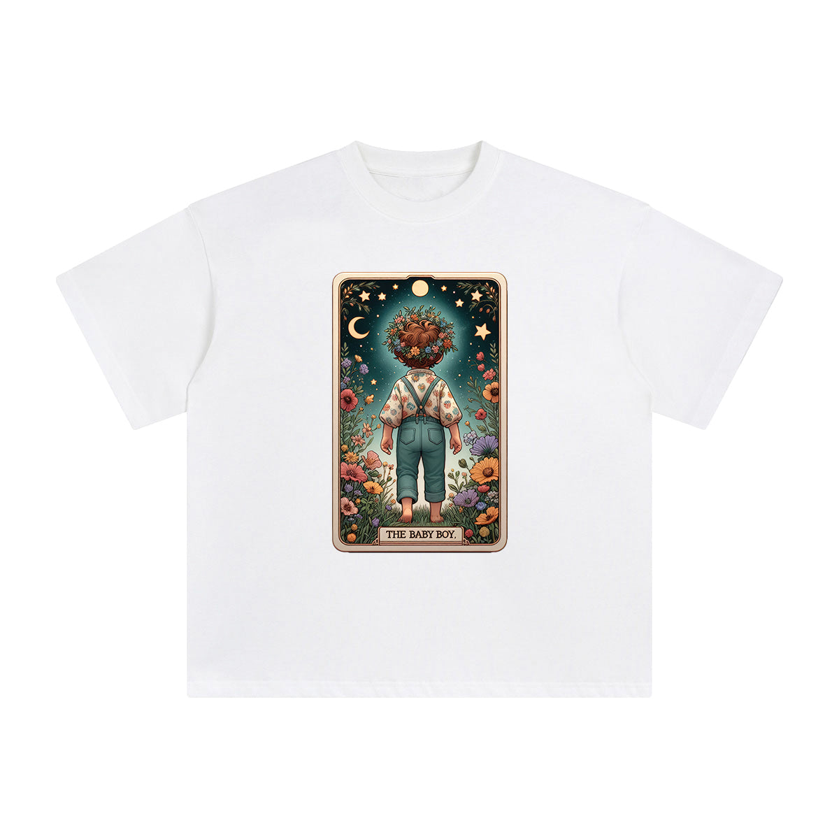 The Baby Boy Card Graphic Tee-INNBLAC Fashion Apparel