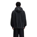 Heavyweight Washed Cotton Kangaroo Pocket Hoodie