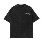 Neural Streetwear Brutalism Graphic Stone Wash Tee-INNBLAC Fashion Apparel
