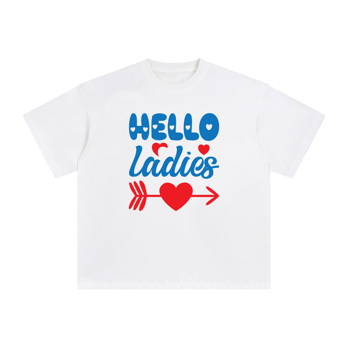 Hello Ladies Graphic Tee-INNBLAC Fashion Apparel