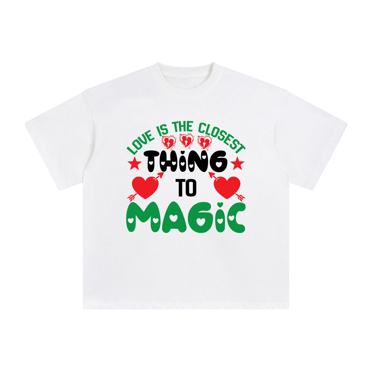 Love Is The Closest Thing To Magic Graphic Tee-INNBLAC Fashion Apparel