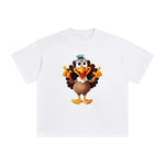 Funny Turkey Graphic Tee-INNBLAC Fashion Apparel