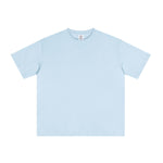 Crew Neck Solid Color T shirt 7oz-INNBLAC Fashion Apparel