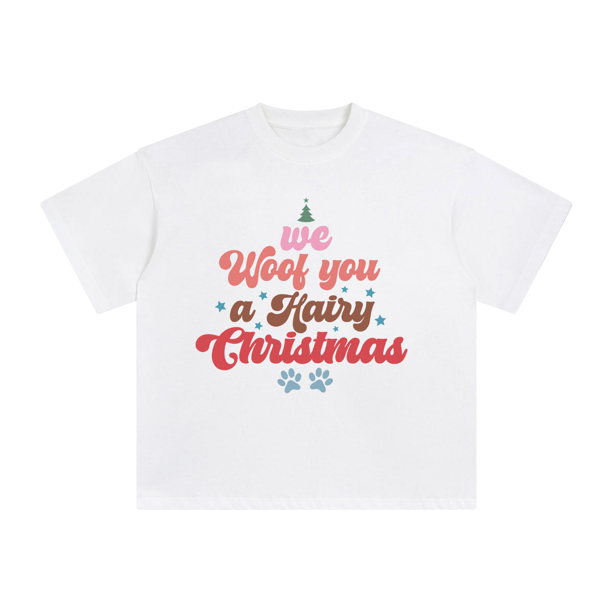 Merry Christmas Graphic Tee-INNBLAC Fashion Apparel