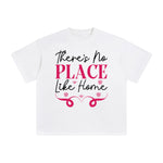 There's No Place Like Home Aesthetic Graphic Tee-INNBLAC Fashion Apparel