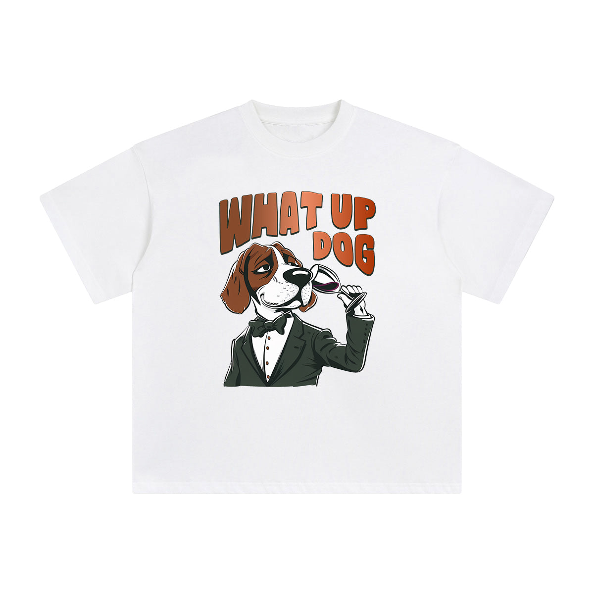 What Up Dog Graphic Tee-INNBLAC Fashion Apparel