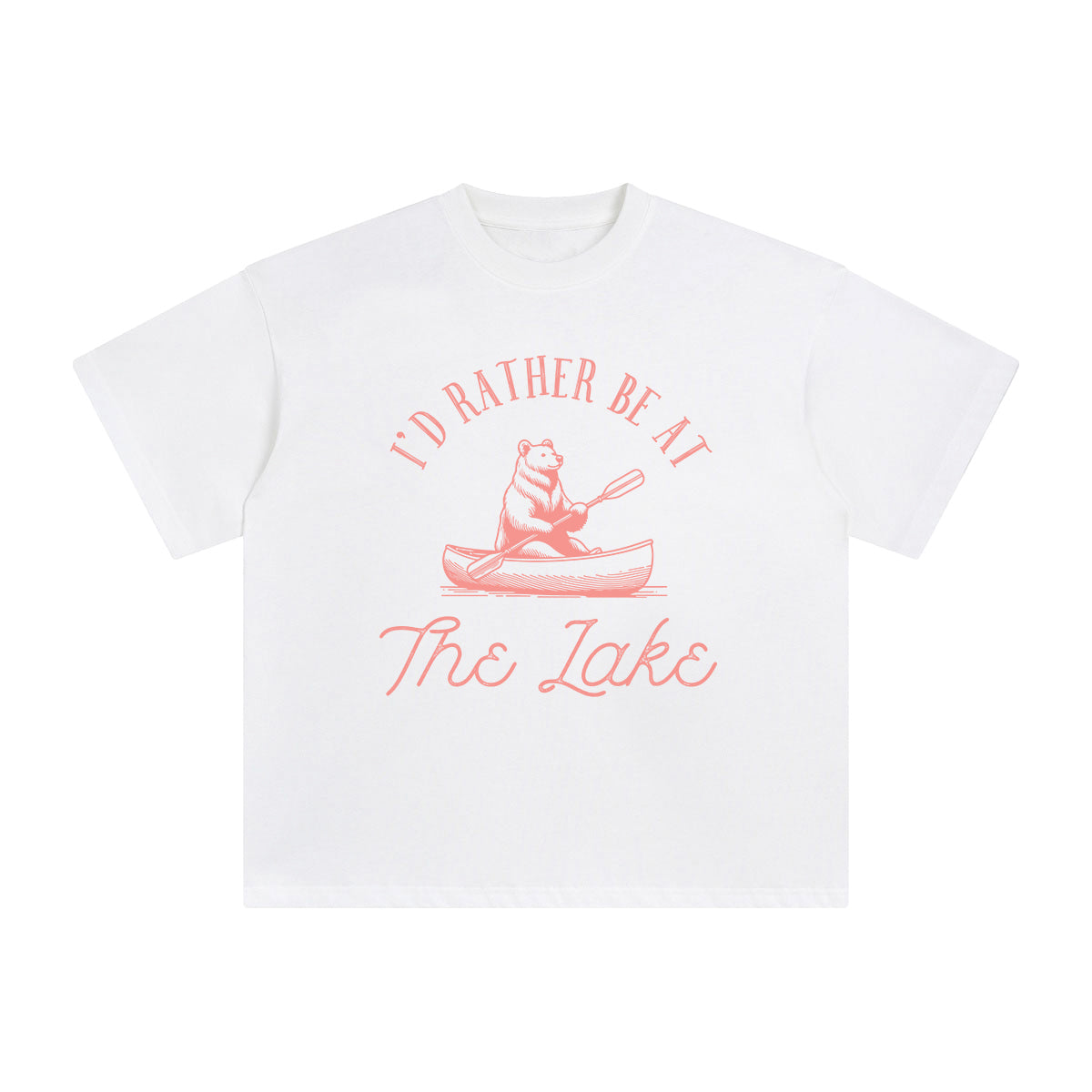 I'd Rather Be At The Lake Graphic Tee-INNBLAC Fashion Apparel