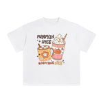 Pumpkin Spice & Everthing Nice Graphic Tee-INNBLAC Fashion Apparel