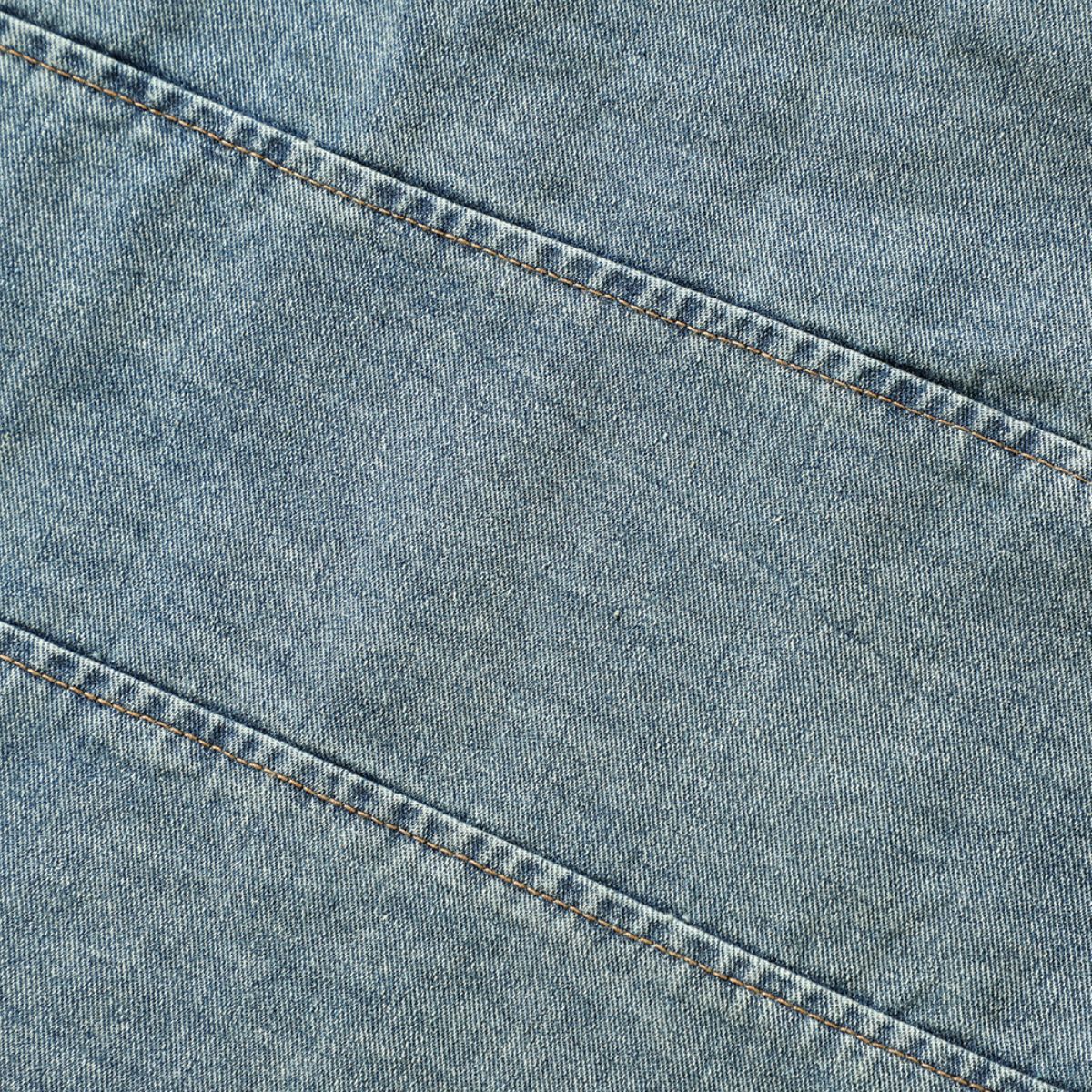 Washed Cut-Out Denim Vest