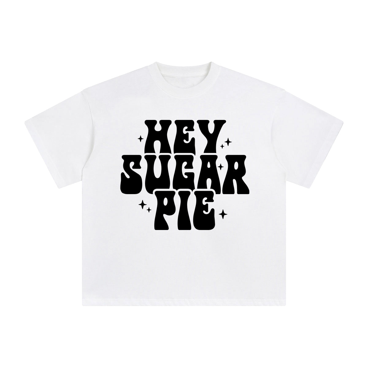 Hey Sugar Pie Graphic Tee-INNBLAC Fashion Apparel