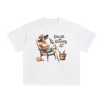 Uncork And Unwind Mama Style Graphic Tee-INNBLAC Fashion Apparel