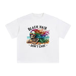 Sunbathing Skeleton Graphic Tee-INNBLAC Fashion Apparel