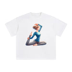 Yoga Mom Comic Graphic Tee-INNBLAC Fashion Apparel
