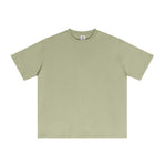 Crew Neck Solid Color T shirt 7oz-INNBLAC Fashion Apparel
