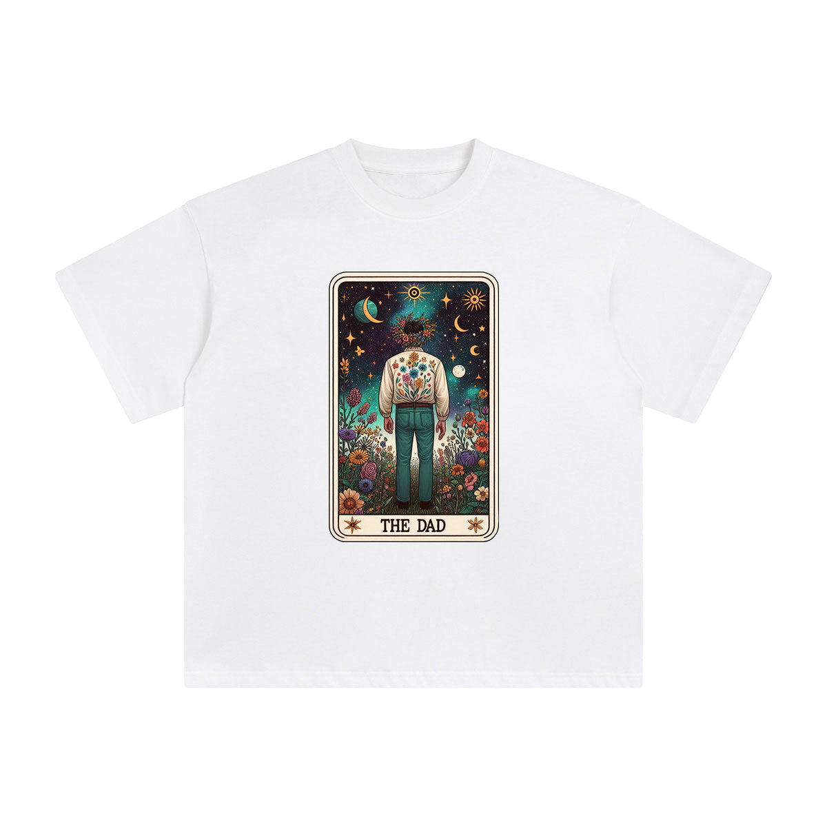The Dad Card Graphic Tee-INNBLAC Fashion Apparel