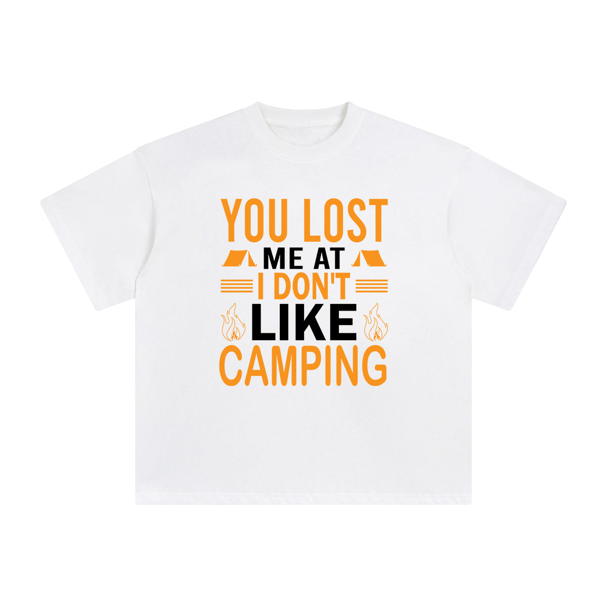 Camping Quote Graphic Tee-INNBLAC Fashion Apparel