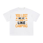 Camping Quote Graphic Tee-INNBLAC Fashion Apparel